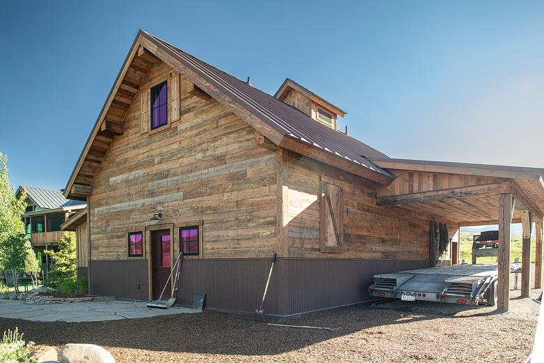 HarborAged Brown Shiplap and T&G Siding