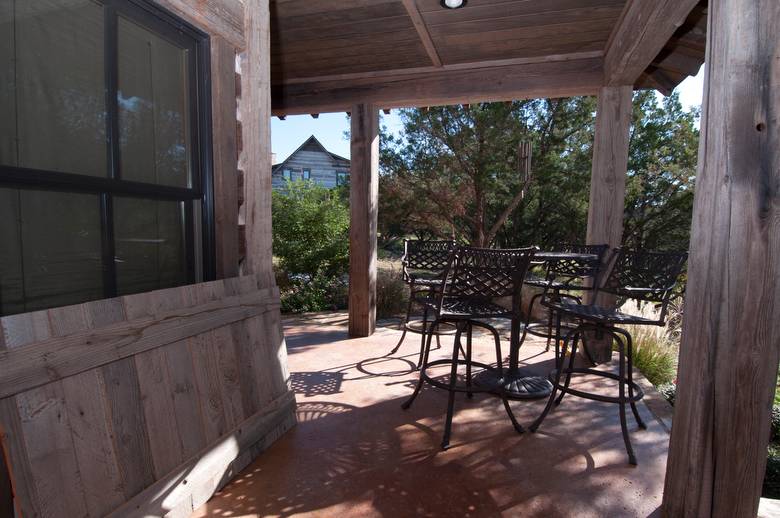 Trestlewood II Timbers, Hand-Hewn Skins, and Antique Brown Barnwood