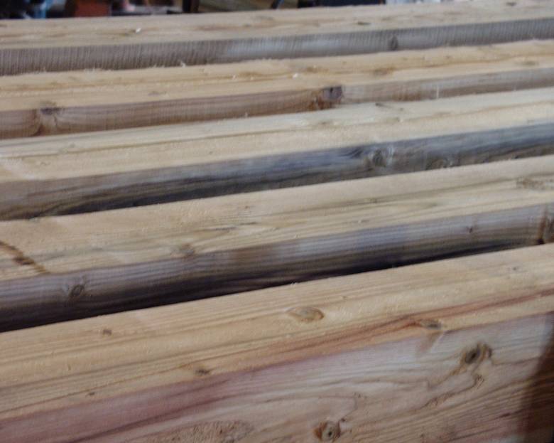 TWII Planed / 8x8 TWII planed timbers