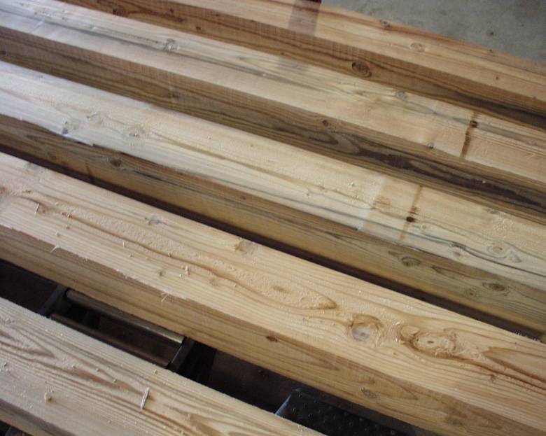 TWII Planed / 8x8 TWII planed timbers