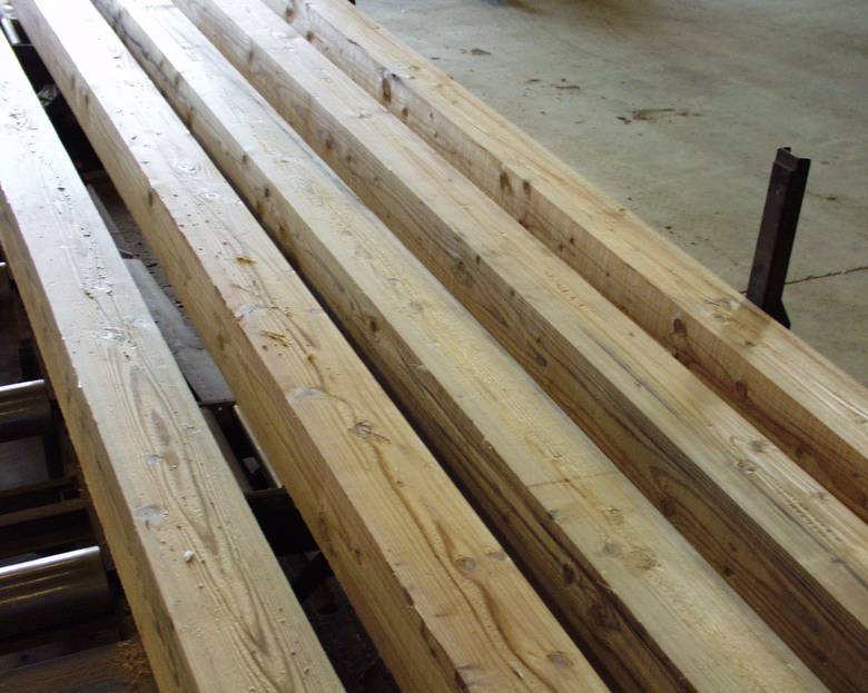 TWII Planed / 8x8 TWII planed timbers