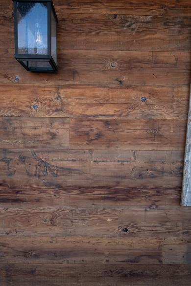 Antique Smooth Brown Barnwood Shiplap Siding
