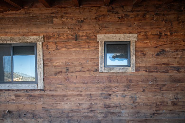 Antique Smooth Brown Barnwood Shiplap Siding