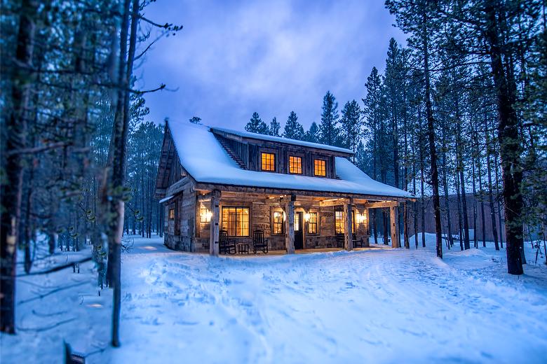 Hand-Hewn Timbers, Hand-Hewn Skins, WeatheredBlend Timbers, and Antique Brown Barnwood Board-and-Bat Siding