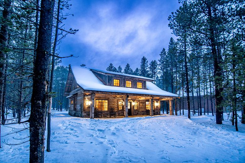 Hand-Hewn Timbers, Hand-Hewn Skins, WeatheredBlend Timbers, and Antique Brown Barnwood Board-and-Bat Siding