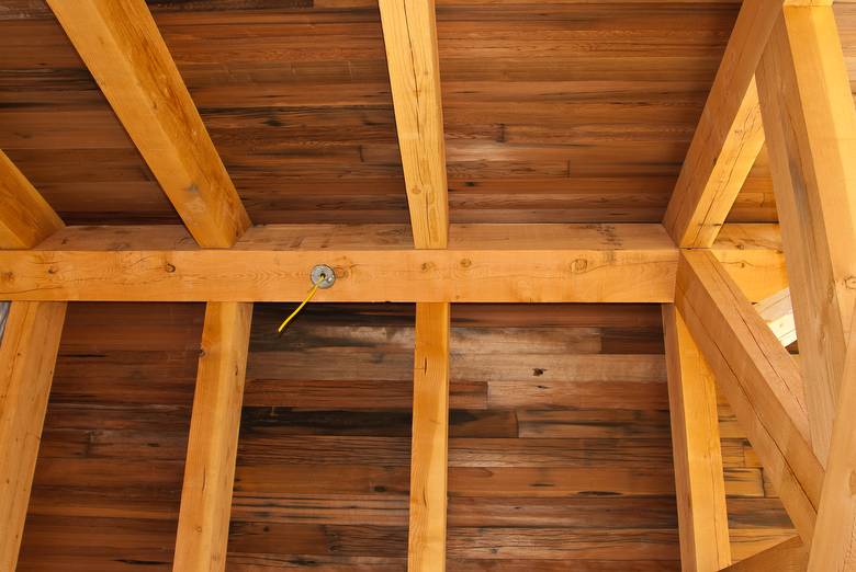 Picklewood Redwood Siding and Ceiling