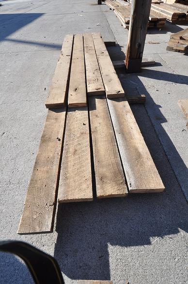 2  x 8 Oak (to be spliced for 20' lengths)