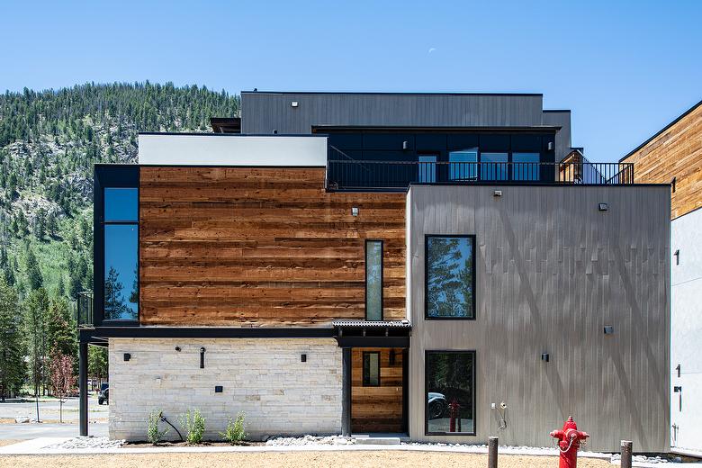 ThermalAged Brown Shiplap Siding  (#72851)