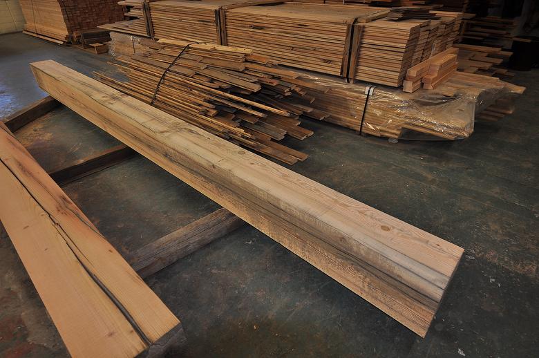 8 x 10 x 6' and 8 x 10 x 10' TWII Mantels (Band-Sawn and Lightly Sanded)