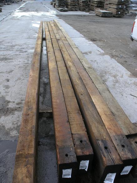 6x12 Power Washed DF Beams