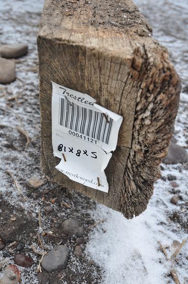 5-7 x 8 Weathered Oak Timbers