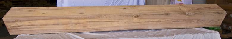 10 x 10 x 109" TWII Bandsawn Mantel