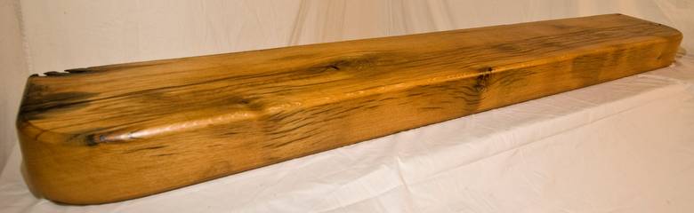 Antique Oak Planed (S4S) Finished Mantel