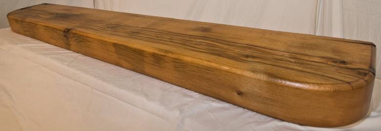 Antique Oak Planed (S4S) Finished Mantel