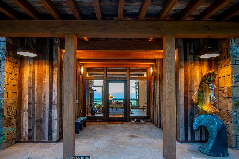 Weathered Picklewood Shiplap Siding and Antique Gray Barnwood Window Trim