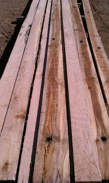 RubyHardwood Circle-Sawn Timbers - Resawn from Ruby Pipeline Crane Mats - Photo #27591