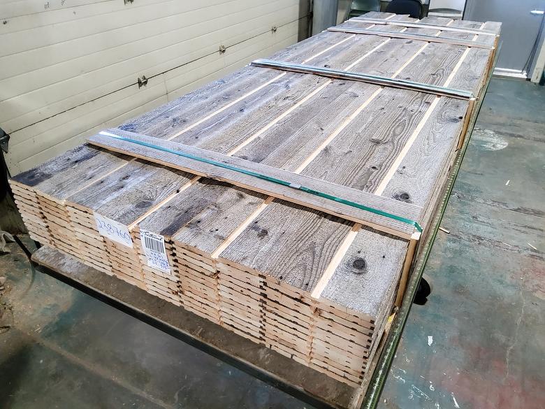 NatureAged Gray Shiplap Lumber (Gray+)