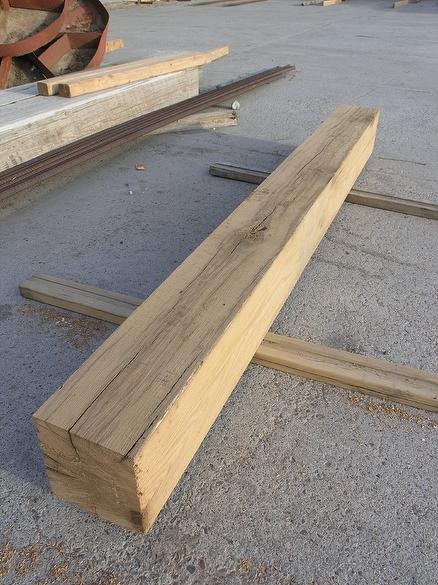 Band-sawn White Oak Timber