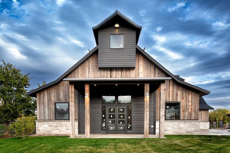 NatureAged Gray T&G Lumber and WeatheredBlend Timbers