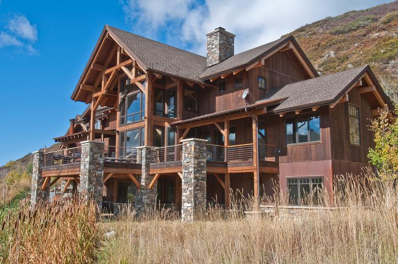 Reclaimed Timbers, Colorado Home