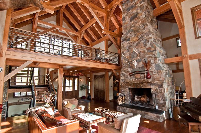 Reclaimed Timbers, Colorado Home