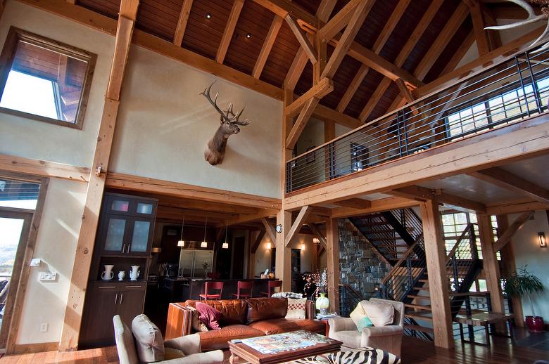 Reclaimed Timbers, Colorado Home