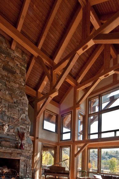 Reclaimed Timbers, Colorado Home