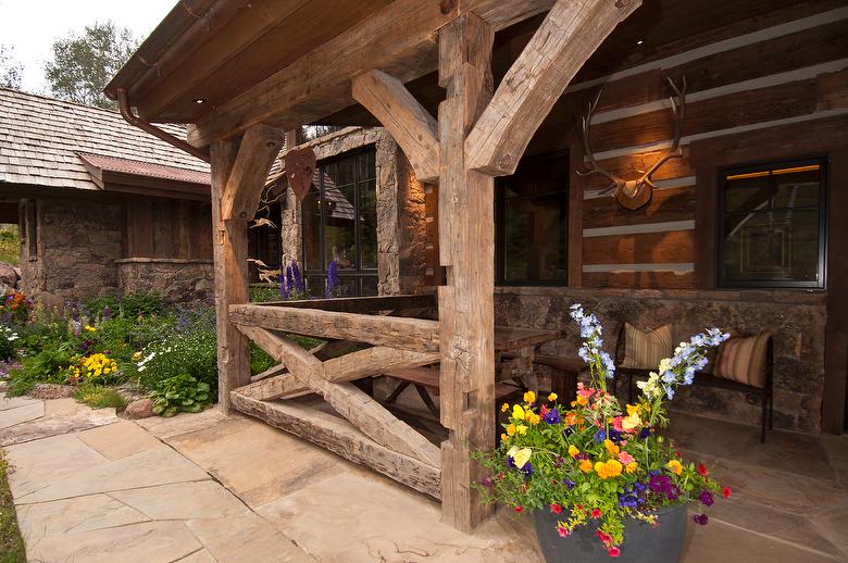 Hand-Hewn Timbers, Colorado