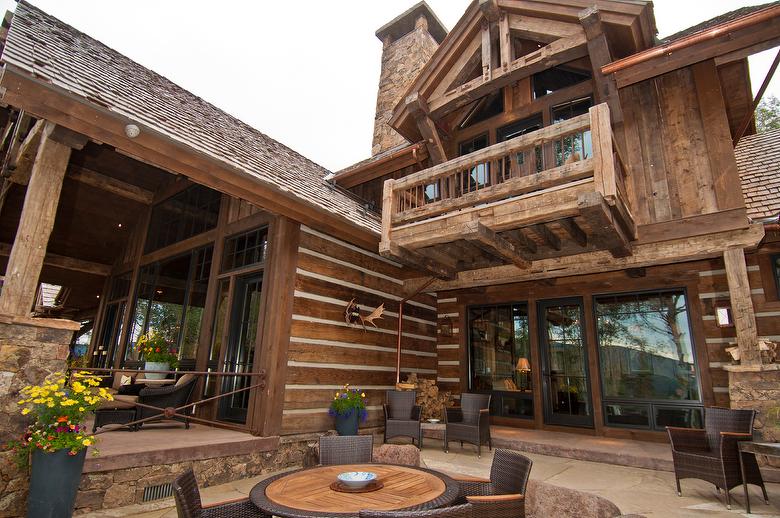 Hand-Hewn Timbers, Colorado