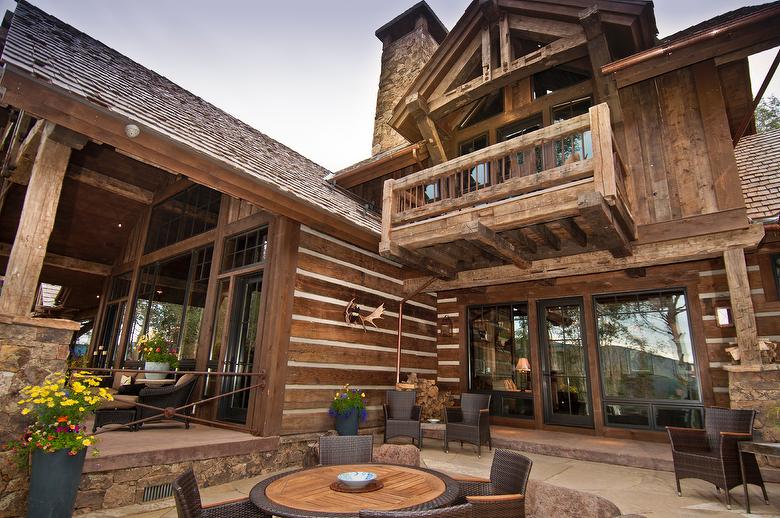 Hand-Hewn Timbers, Colorado