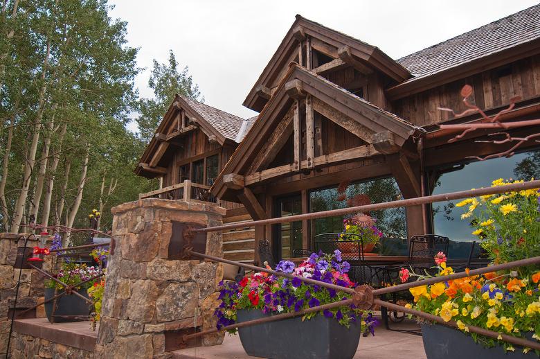 Hand-Hewn Timbers, Colorado