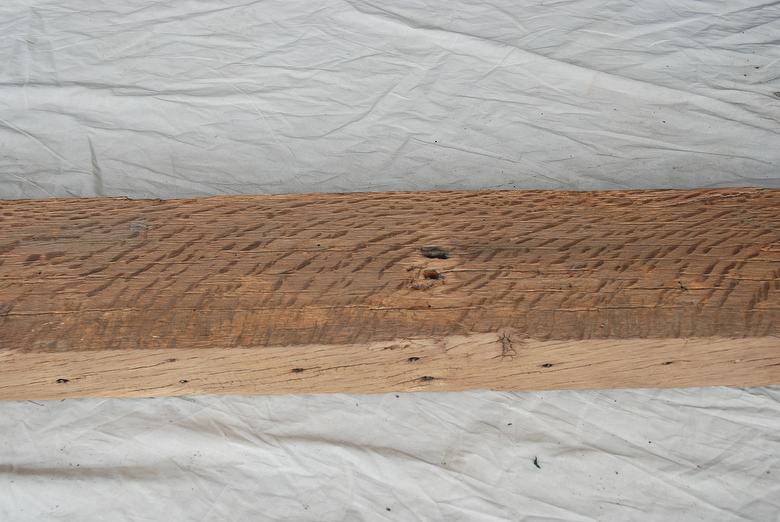 Quartersawn Oak Mantel--note ray figure