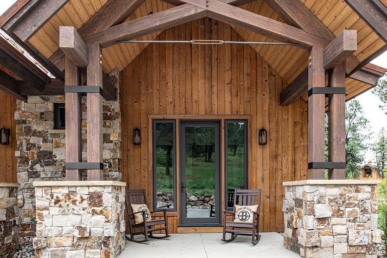 ThermalAged Dark Brown Board-to-Board and Shiplap Siding