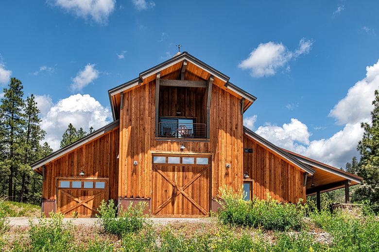 ThermalAged Dark Brown Board-on-Board Siding