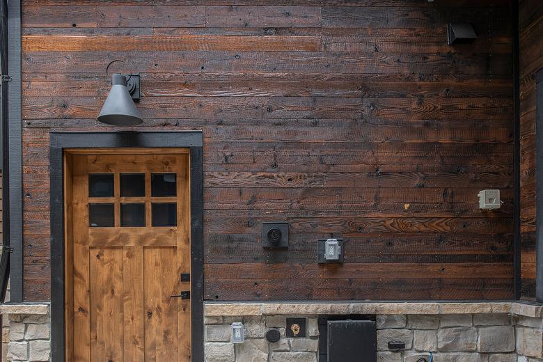 ThermalAged Brown Shiplap Lumber (w/ oil finish)