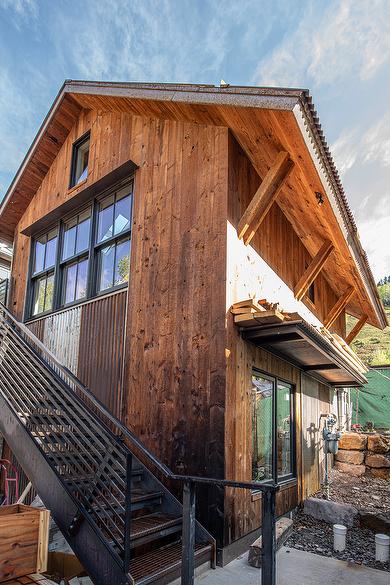 ThermalAged Brown Shiplap Lumber