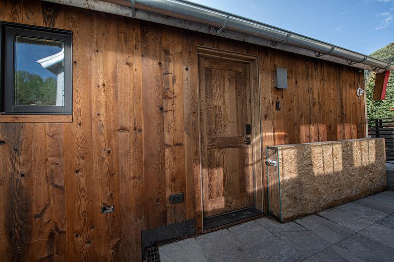 ThermalAged Brown Shiplap Lumber