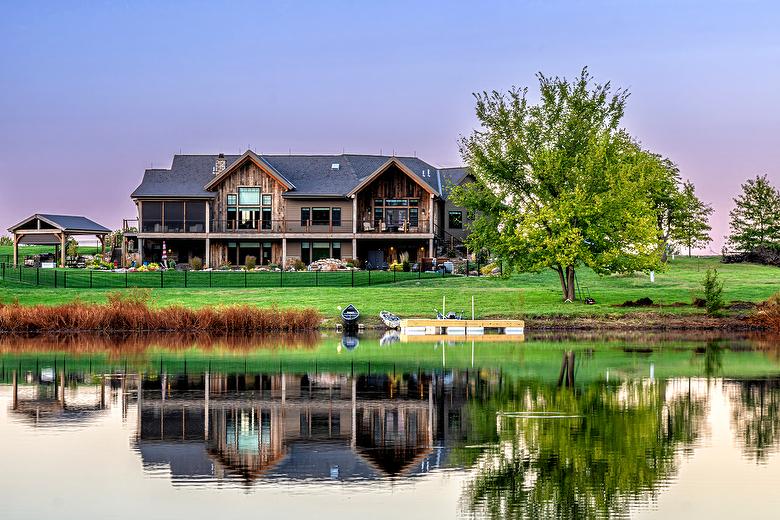 WeatheredBlend Timbers, Antique Gray Barnwood--Siding, and NatureAged Gray Barnwood--Trim