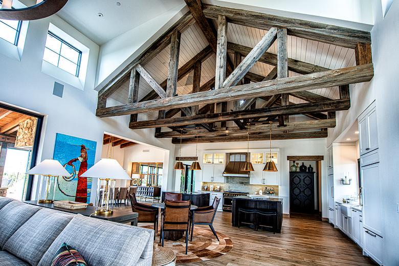 WeatheredBlend Timbers for Trusses