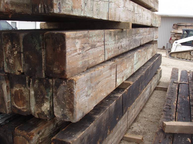 Antique Pine (dressed) Weathered Timbers / As-Is and charred