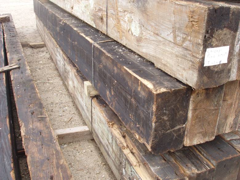 Antique Pine (dressed) Weathered Timbers / As-Is and charred