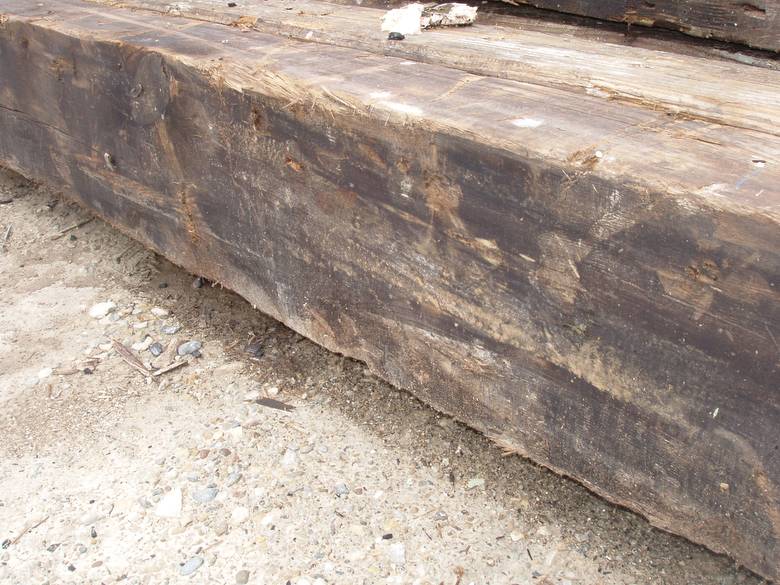 Antique Pine (dressed) Weathered Timbers / As-Is--Smoked