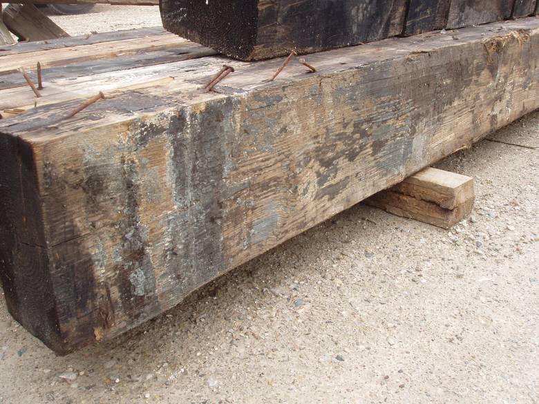 Antique Pine (dressed) Weathered Timbers / As-Is--Smoked