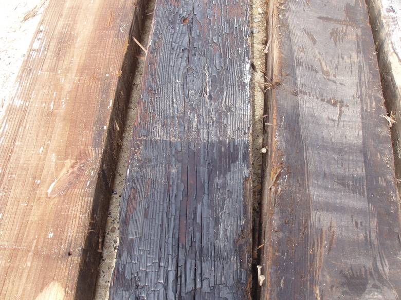 Antique Pine (dressed) Weathered Timbers / Pressure Washed--drying out