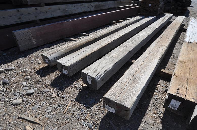 8 x 12 x 18-22' TWII Weathered Timbers