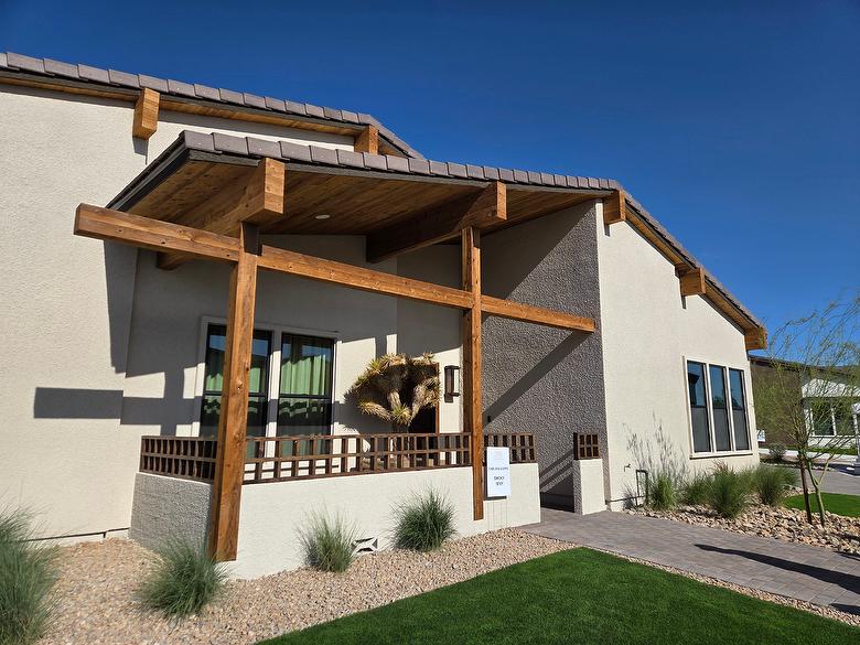 ThermalAged Dark Brown T&G Lumber (Soffit & Beam Wraps)