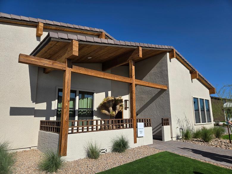 ThermalAged Dark Brown T&G Lumber (Soffit & Beam Wraps)