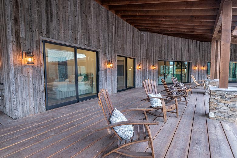 NatureAged Gray+ Shiplap Siding and Lumber Window Trim