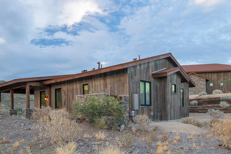 NatureAged Gray+ Shiplap Siding and Lumber Window Trim