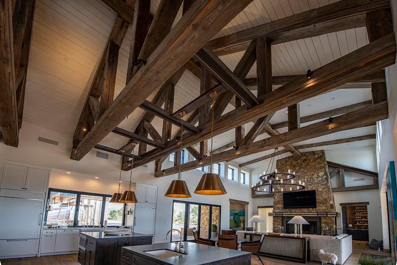 WeatheredBlend Timbers for Trusses